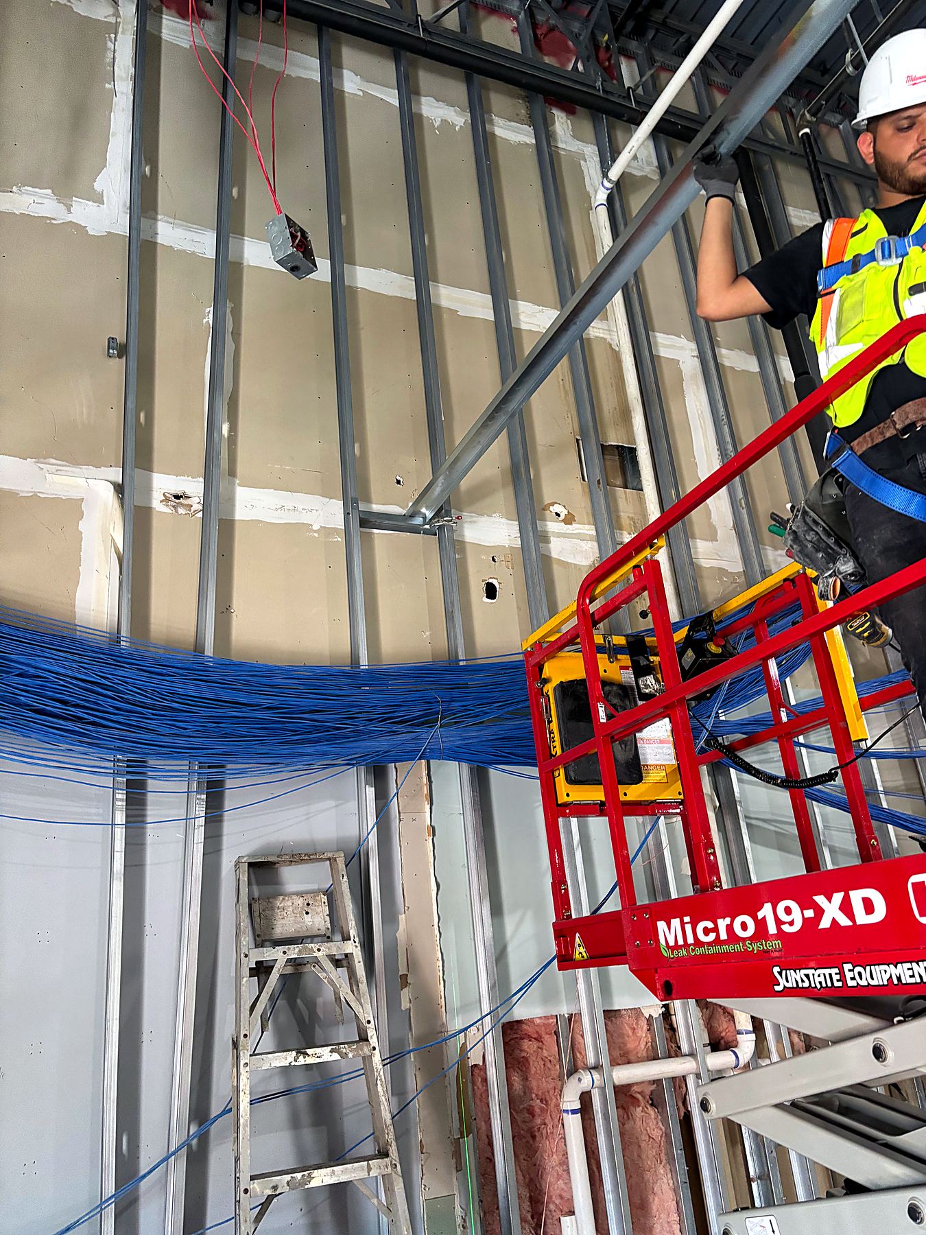 Framing overhead from a lift